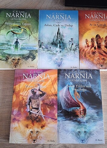  Narnia Günlükleri serisi 1 2 3 4 5 