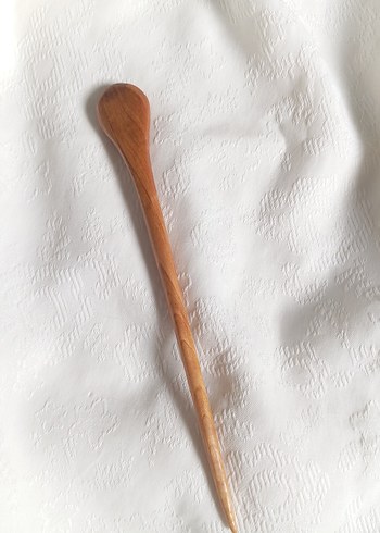 Zeytin ağacı topuz tokası - Görsel 2