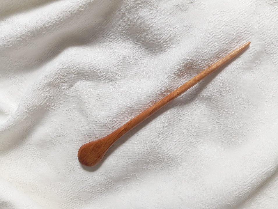 Zeytin ağacı topuz tokası - Görsel 5