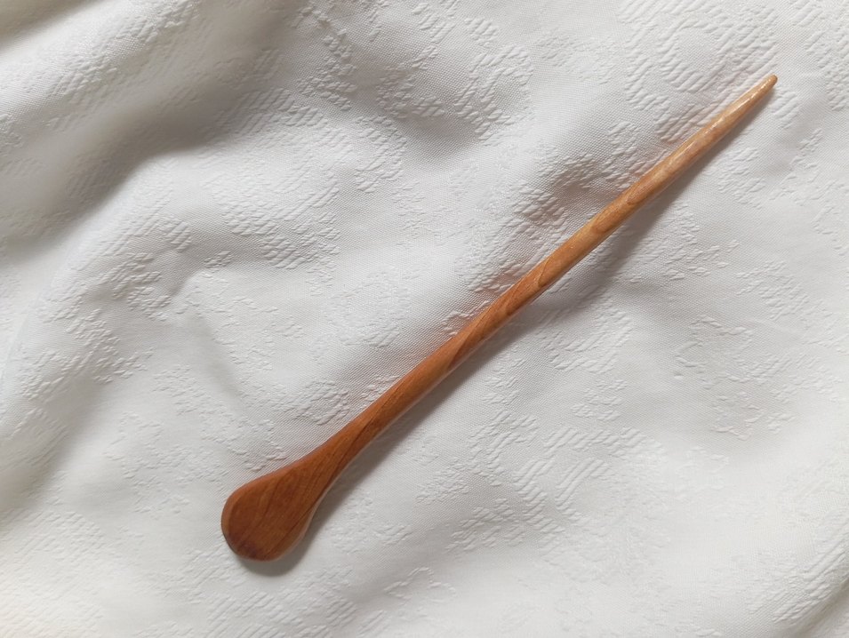 Zeytin ağacı topuz tokası - Görsel 4