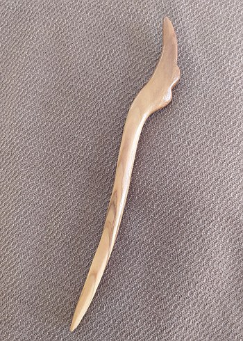 Zeytin ağacı topuz tokası - Görsel 3