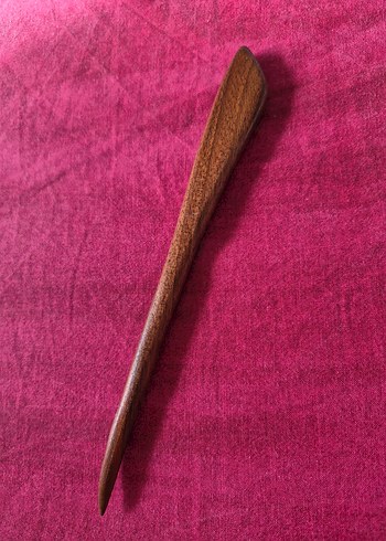 Ceviz ağacı saç tokası - Görsel 3