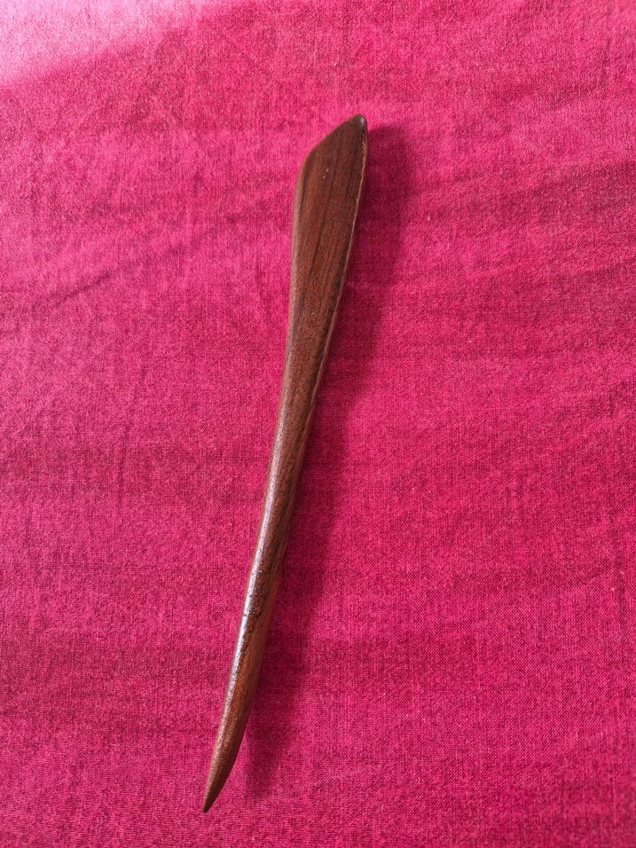 Ceviz ağacı saç tokası - Görsel 2