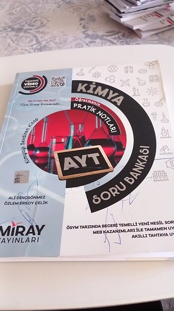 Ayt kimya Miray yayınları Soru Bankası