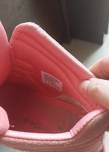 37 Beden pembe Renk 37 no Orjinal yurt disindan skechers spor bot ayakkabi