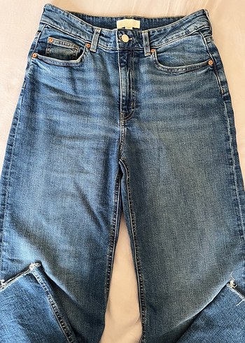 H&M Kadin Wide Leg H M Jean