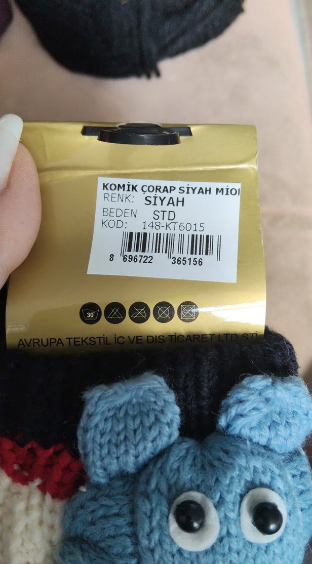 komik çocuk çorabı - Görsel 4