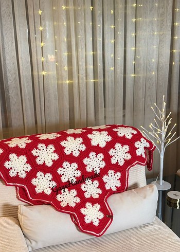 Handmade Örgü Battaniye - Görsel 3