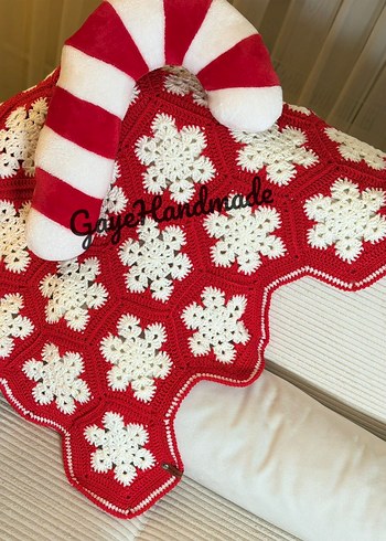 Handmade Örgü Battaniye - Görsel 2