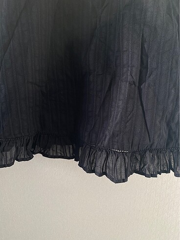 Lefties 0 Pamuk Dokulu Rustik Elbise - Görsel 8