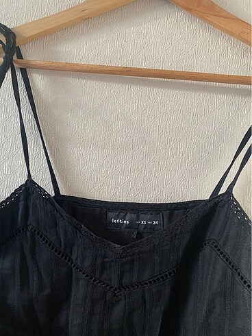 Lefties 0 Pamuk Dokulu Rustik Elbise - Görsel 7