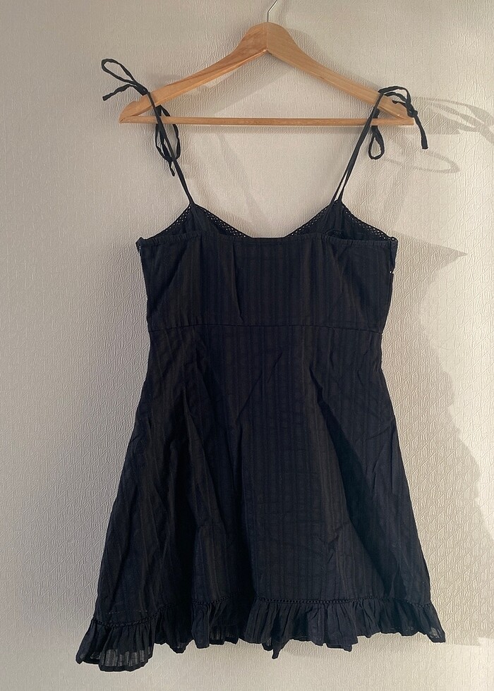 Lefties 0 Pamuk Dokulu Rustik Elbise - Görsel 2