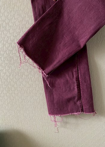 Bershka Pamuk Karışımlı Straight Jean - Görsel 9