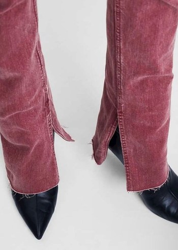 Bershka Pamuk Karışımlı Straight Jean - Görsel 2