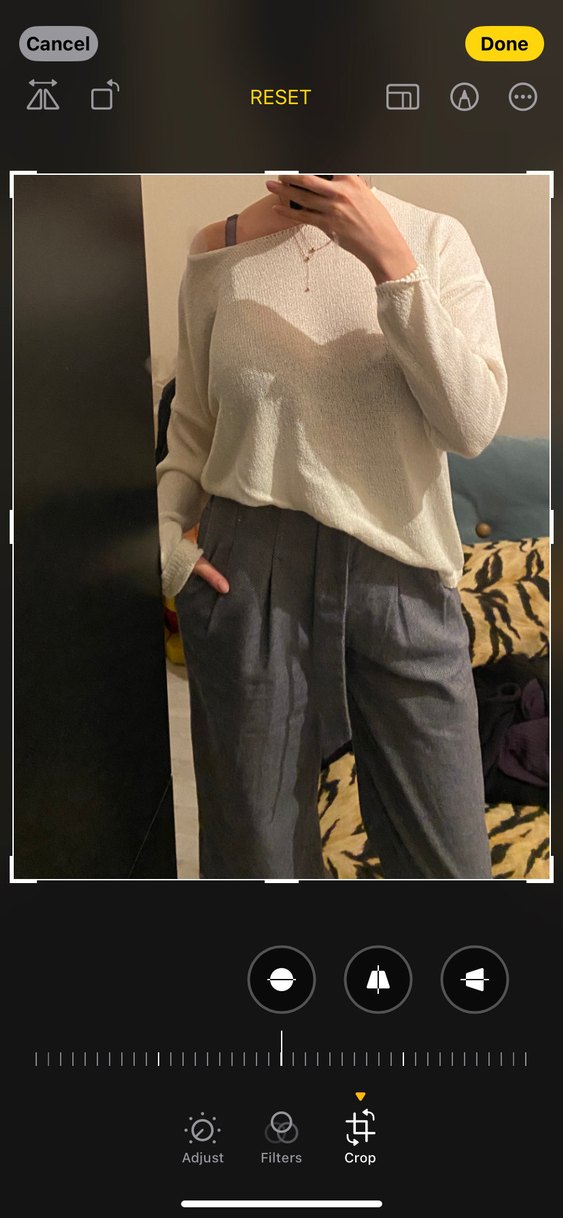 Pamuklu Gri Mavi Kemerli Kumaş Pantolon - Görsel 5