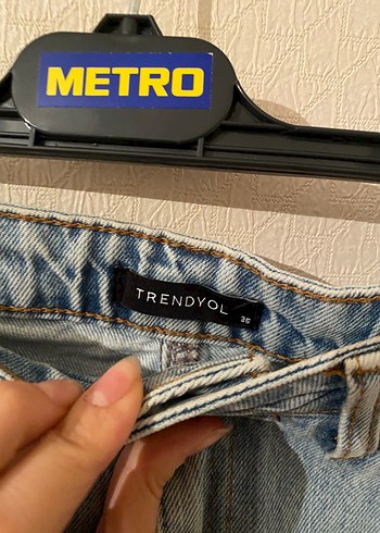 Straight Fit Yüksek Bel Pantolon - Görsel 3