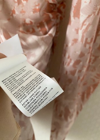 Vatkalı Drapeli V Yaka Tül Elbise - Görsel 6