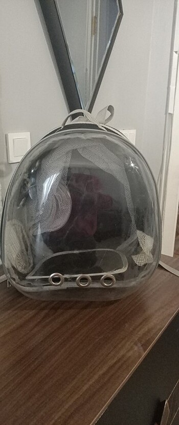 Büyüyebilen astronot kedi çantası - Görsel 5