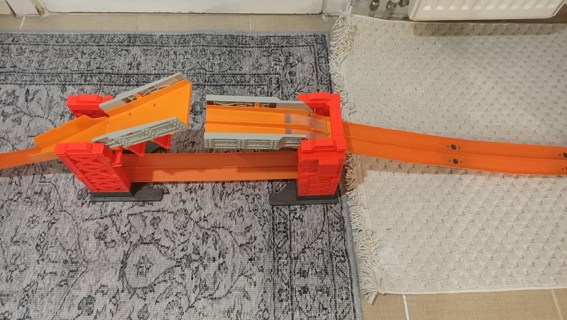 Hot Wheels OtomatikAçılır Kapanır Köprü Fırlatmalı Rampalı Oynck - Görsel 2