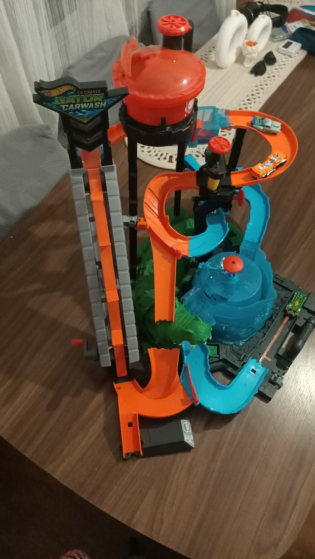 Hot Wheels Renk Değiştiren Arabalar Timsah Oyun Seti - Görsel 5