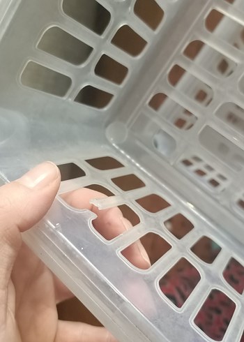 Beyaz Gri 5 Katlı Dolap Düzenleyici - Görsel 3