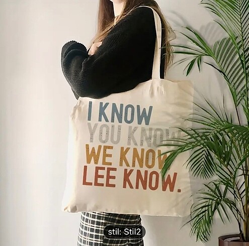 Lee Know Bez Çanta Stray Kids