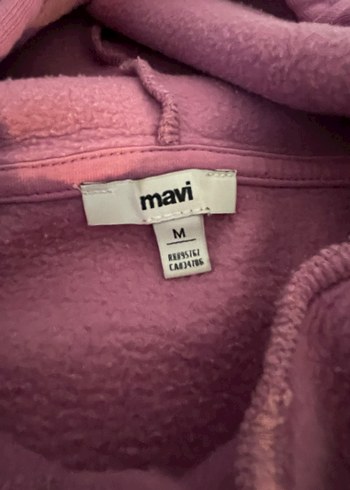 Mavi Pembe Kapüşonlu Sweatshirt - Görsel 2