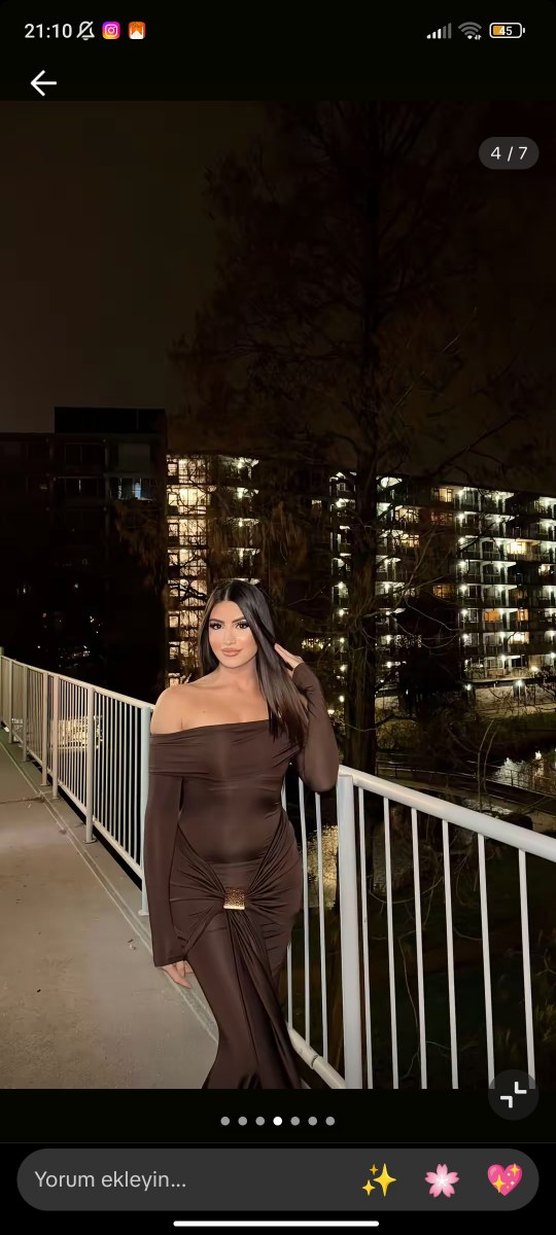 uzun elbise - Görsel 3