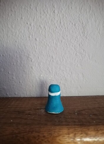 El yapımı kil dino figür. (Handmade clay)