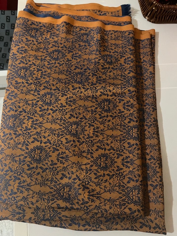 Kadın çift taraflı kaşmir şal - Görsel 2