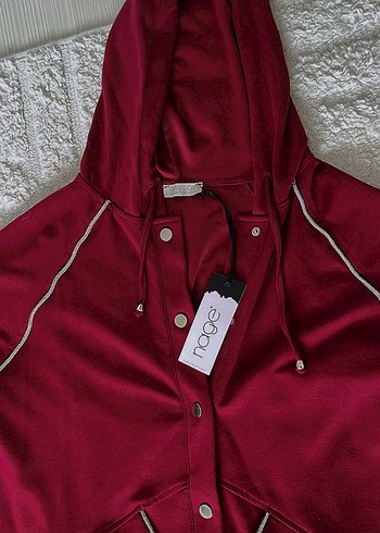 Bordo eşofman takım - Görsel 6