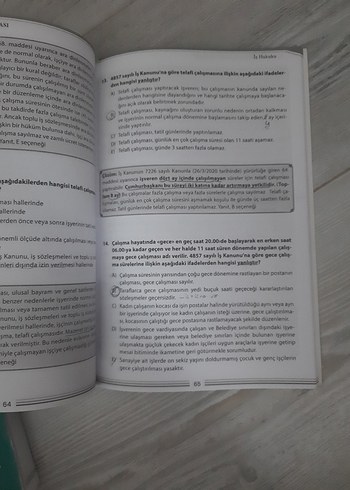 Adli Hakimlik İş Hukuku Soru Bankası 2023
