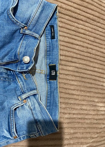 LTB Kadın Mavi Normal Boy Kot Pantolon - Görsel 4