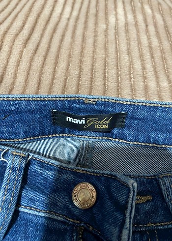 Kadın Lacivert Bootcut Jean Pantolon - Görsel 4