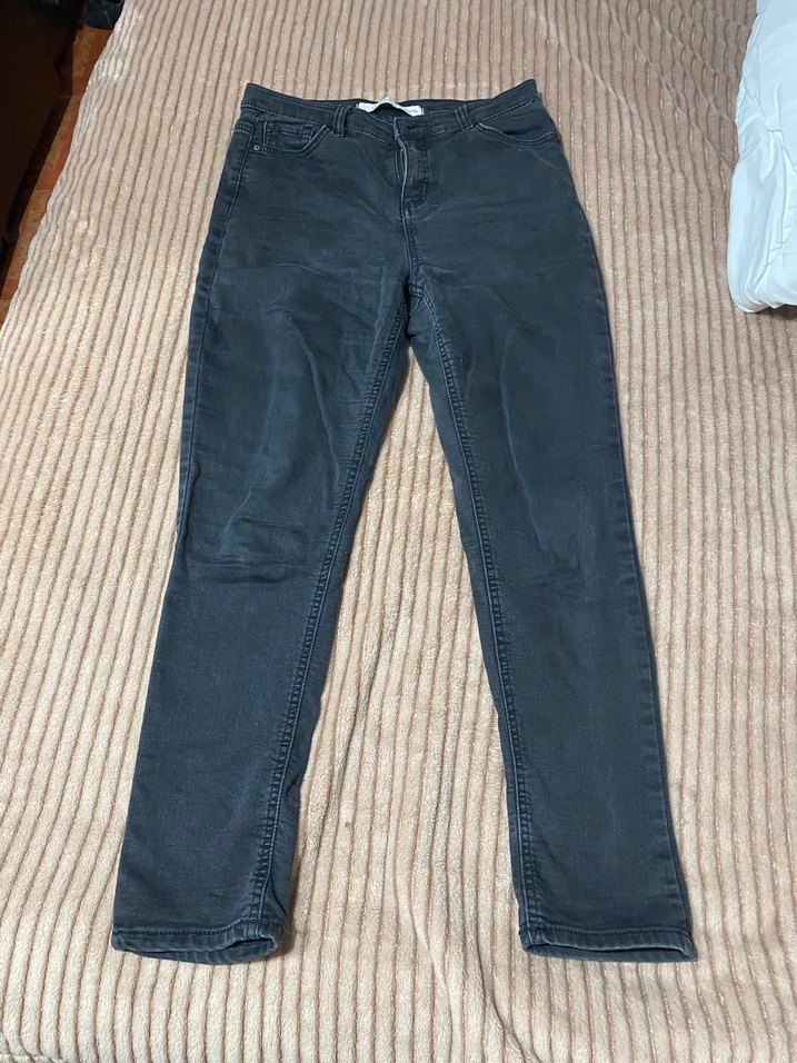 Gri Normal Boy Kadın Denim Pantolon LC Waikiki - Görsel 2