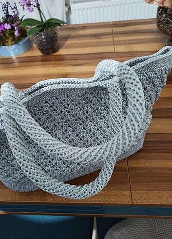 Polyester Makrome ipinden canta 