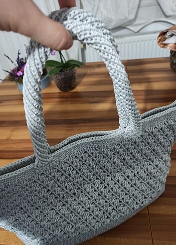  Beden Polyester Makrome ipinden canta 
