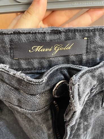 34 Beden mavi gold jean