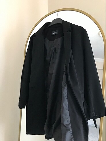 38 Beden siyah Renk Siyah Blazer ceket