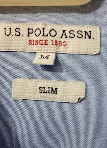 m Beden U. S POLO Açık mavi Gömlek