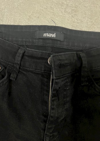 Erkek Siyah Regular Fit Denim Pantolon - Görsel 3