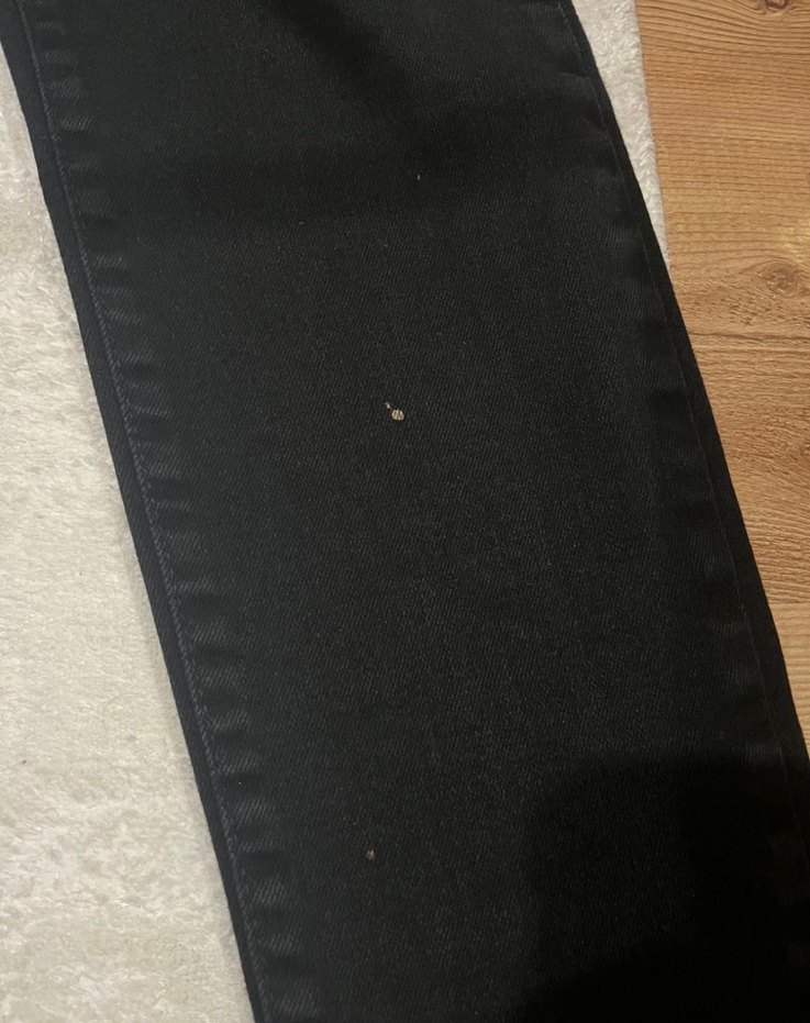 Erkek Siyah Regular Fit Denim Pantolon - Görsel 2