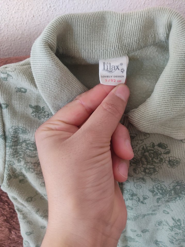 Kız Çocuk Bohem Stil Uzun Kollu Elbise - Görsel 2