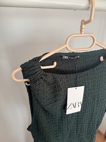Zara Zara / düğüm detaylı uzun elbise