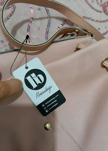 pudra bayan kol çanta - Görsel 2