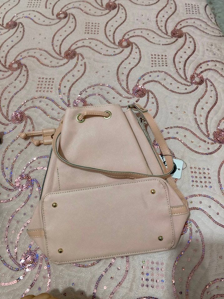 pudra bayan kol çanta - Görsel 4