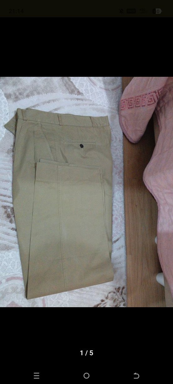 kiğılı erkek pantolon - Görsel 5