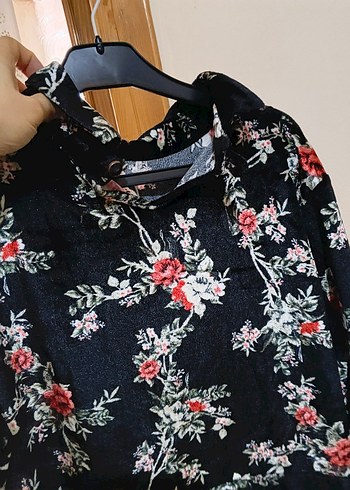 bayan tesettür kadife elbise - Görsel 5