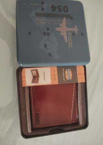 Fossil Kahverengi Vintage Erkek Cüzdan
