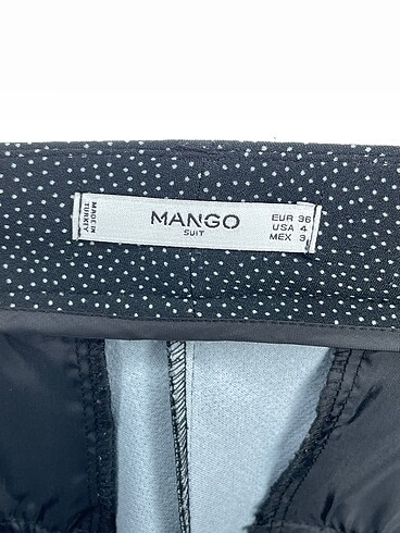 36 Beden çeşitli Renk Mango Kumaş Pantolon %70 İndirimli.